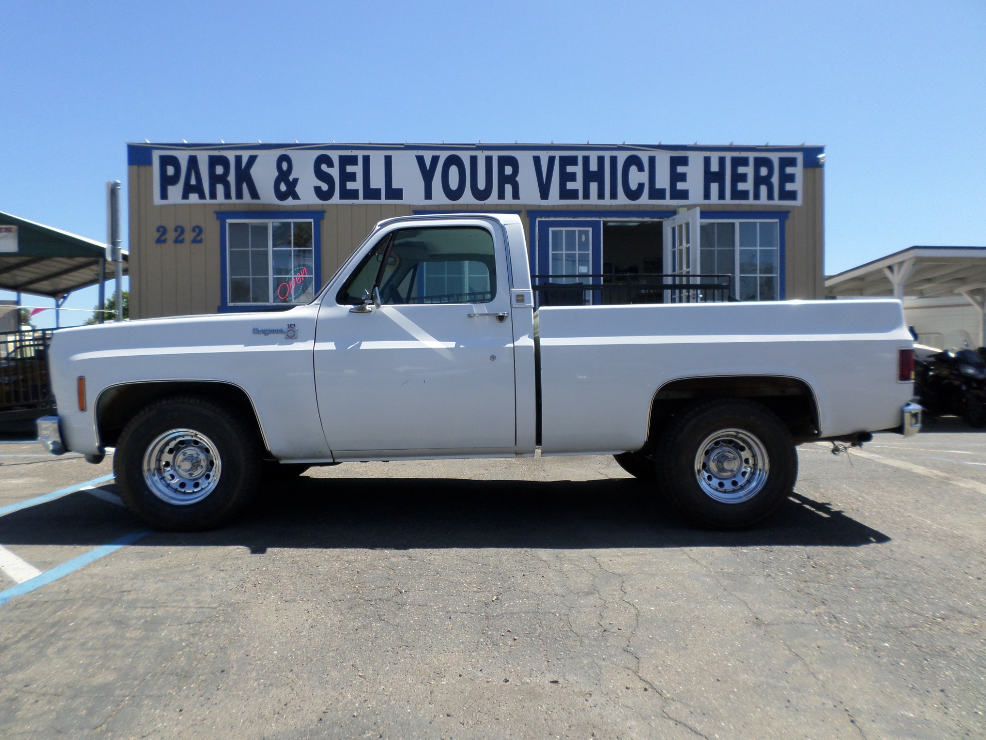 Classic Car For Sale 1975 Chevrolet C10 Cheyenne Fleetside Short Bed In Lodi Stockton Ca Lodi Park And Sell