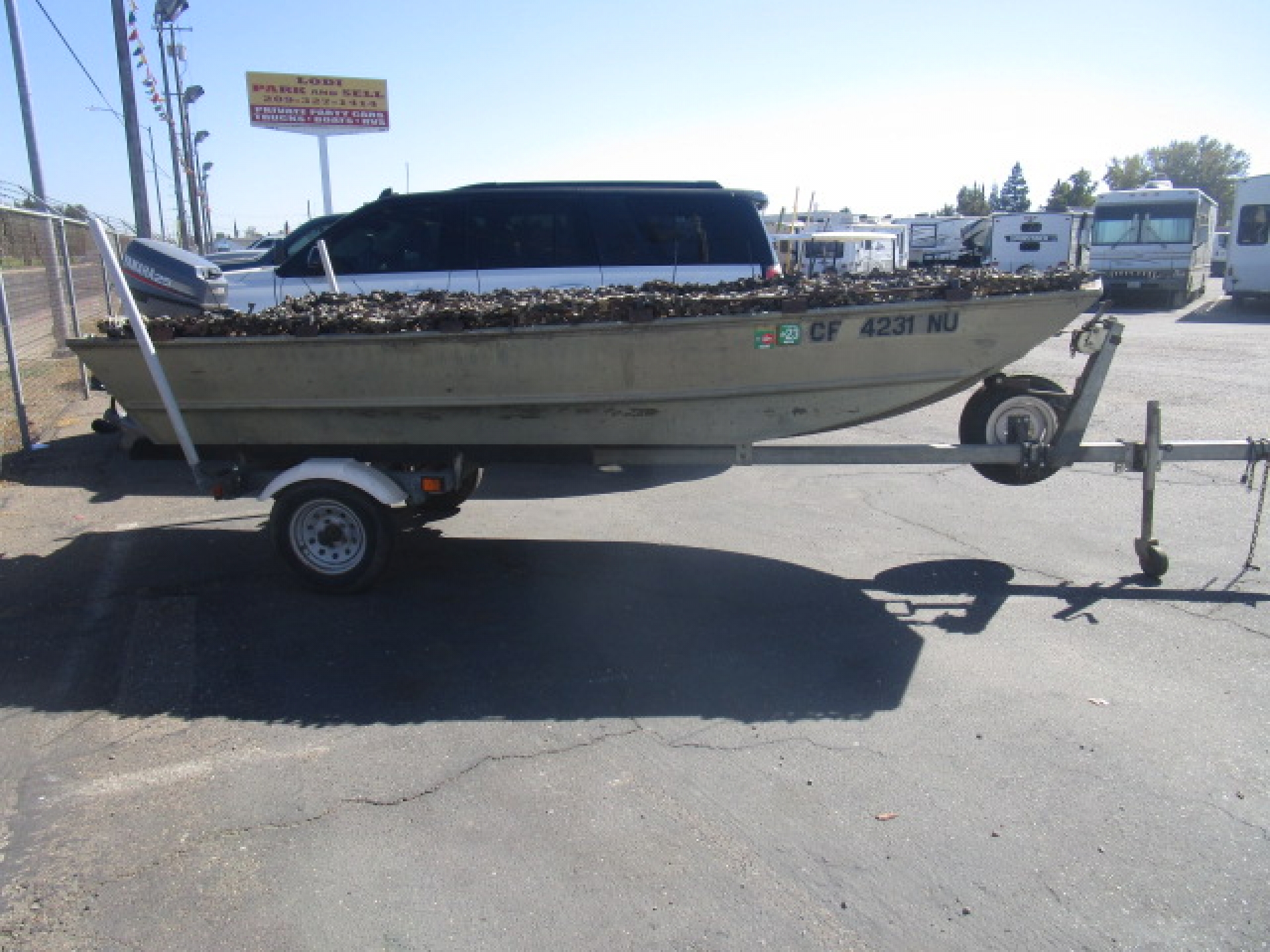 Lowe Aluminum Boat L140 Hunting Boat 1995