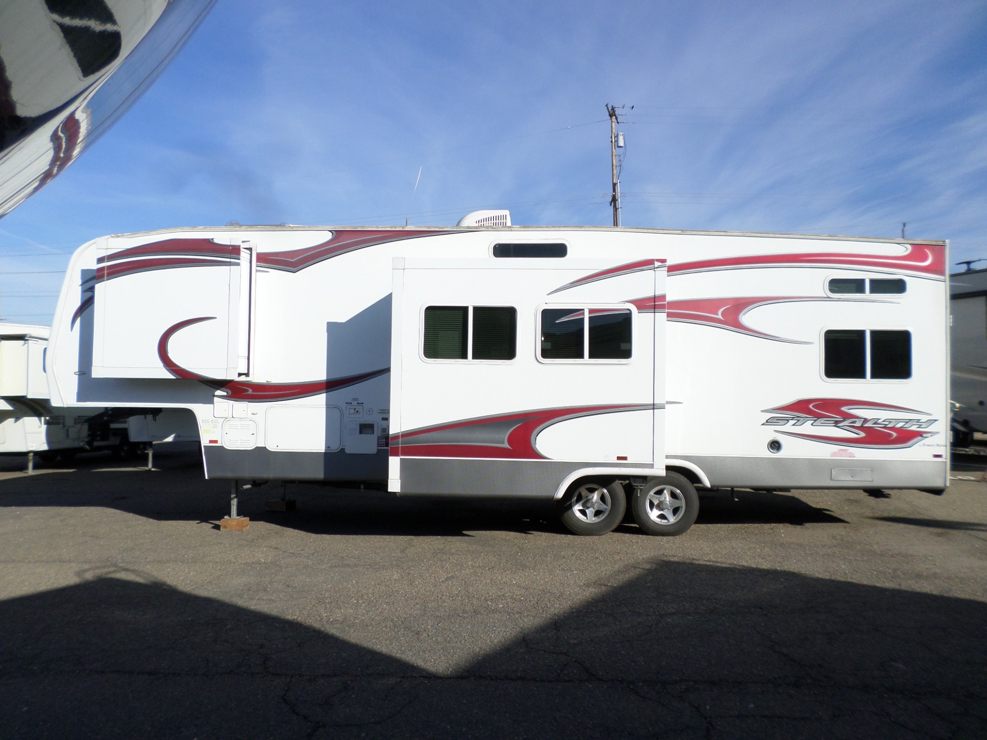 2012 Forest River Stealth RG3210 Fifth Wheel Toy Hauler