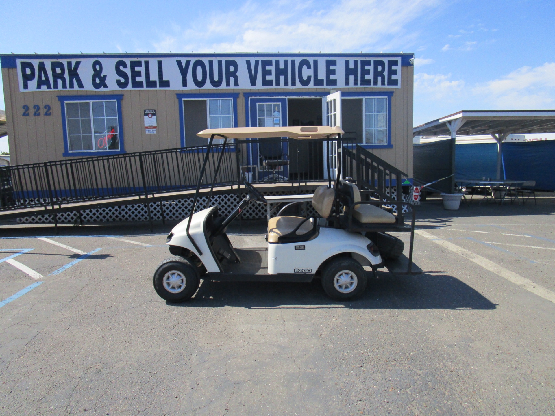 EZ-GO Gas Golf Cart 4 Seater 2014