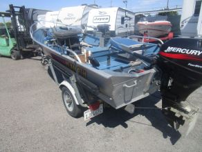 2000 Klamath Fishing Boat Deluxe Aluminum Photo 3