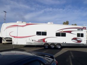 2010 Forest River Stealth 5th Wheel Toy Hauler