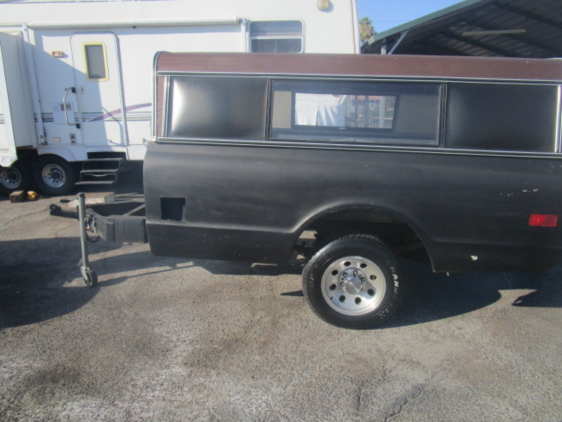 Chevy Utility Trailer PU Bed Conversion 1972