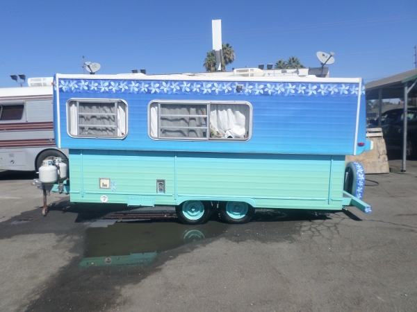 Rimorchio Camper Pop Up Vintage Nylint - Modellino Giocattolo Usato - Foto 2