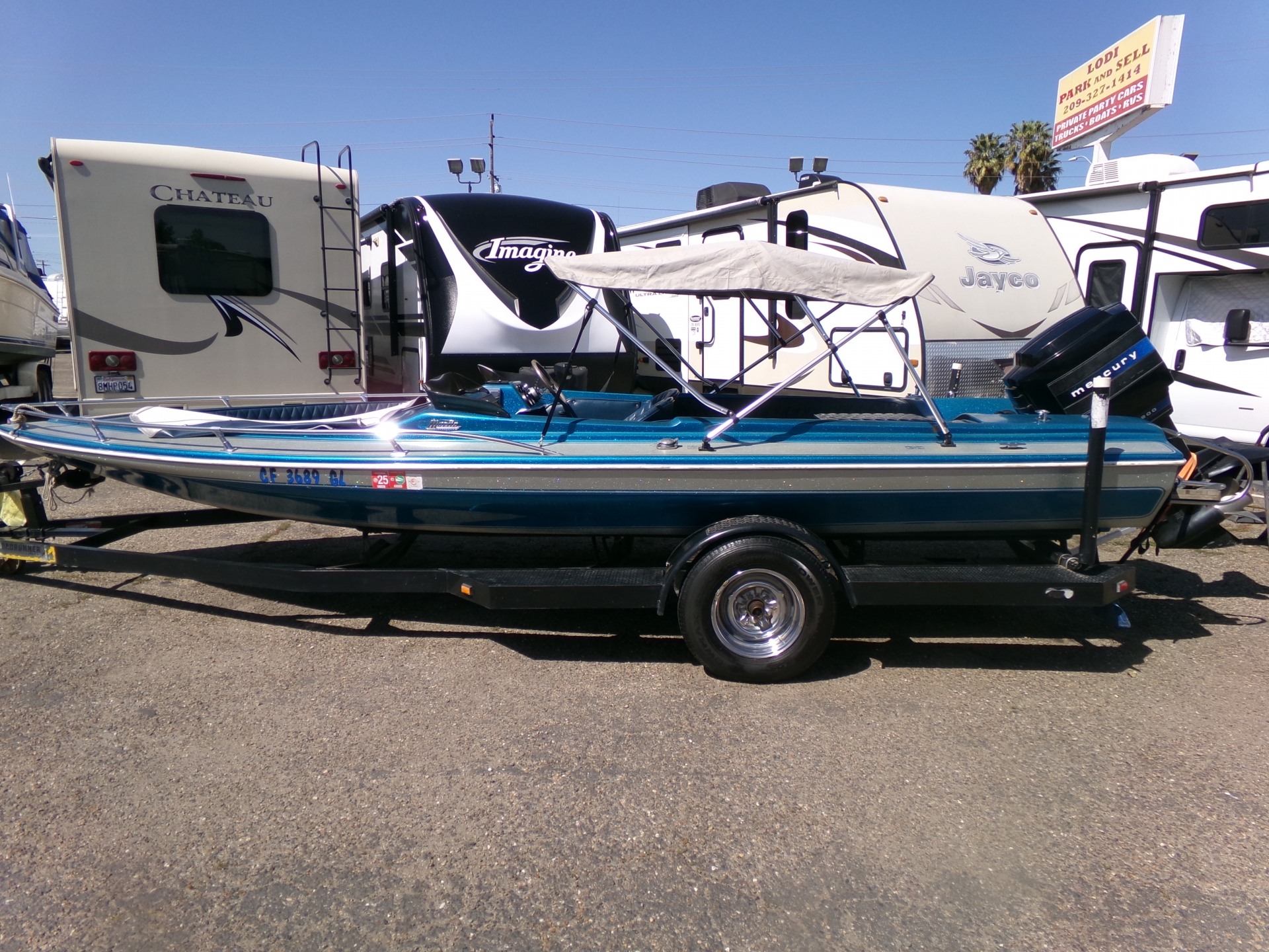 1978 Marlin Open Bow Outboard Boat