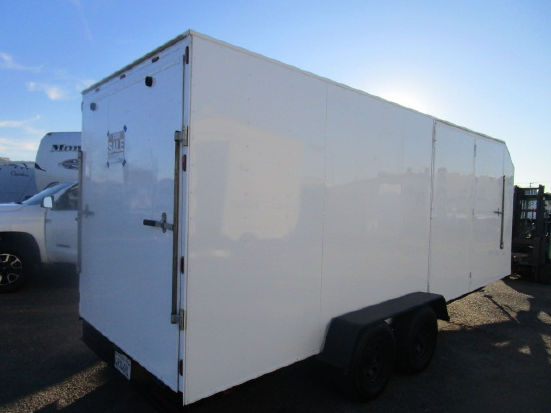 Commercial equipment for sale 1989 21 X 6 FT Enclosed Utility Trailer