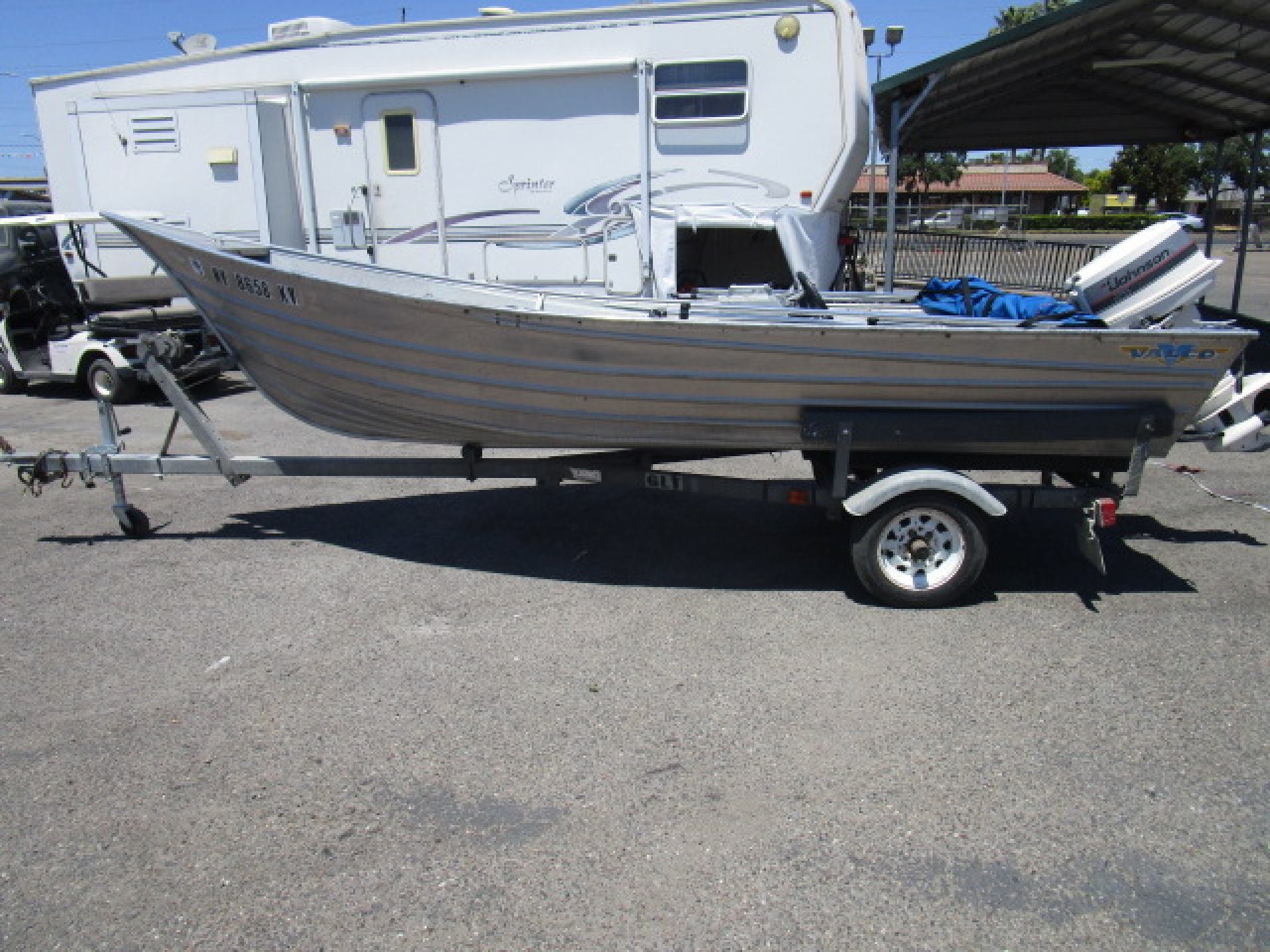1989 Valco Center Console 15ft Aluminum