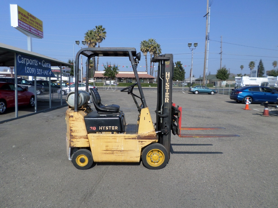 Commercial Equipment For Sale Hyster 30 Forklift In Lodi Stockton Ca Lodi Park And Sell
