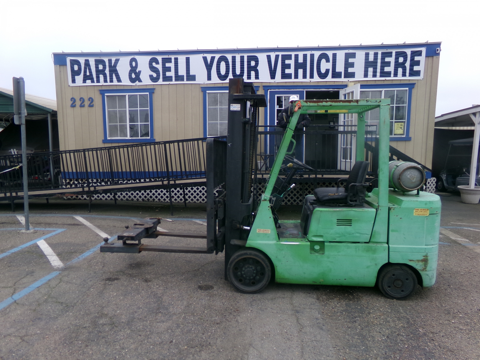1996 Mitsubishi 5000lbs forklift