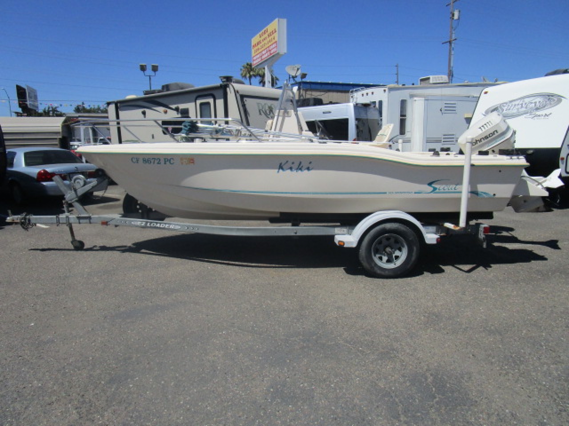 1997 Scout Fish  Ski  Fishing Boat 185 Sportfish