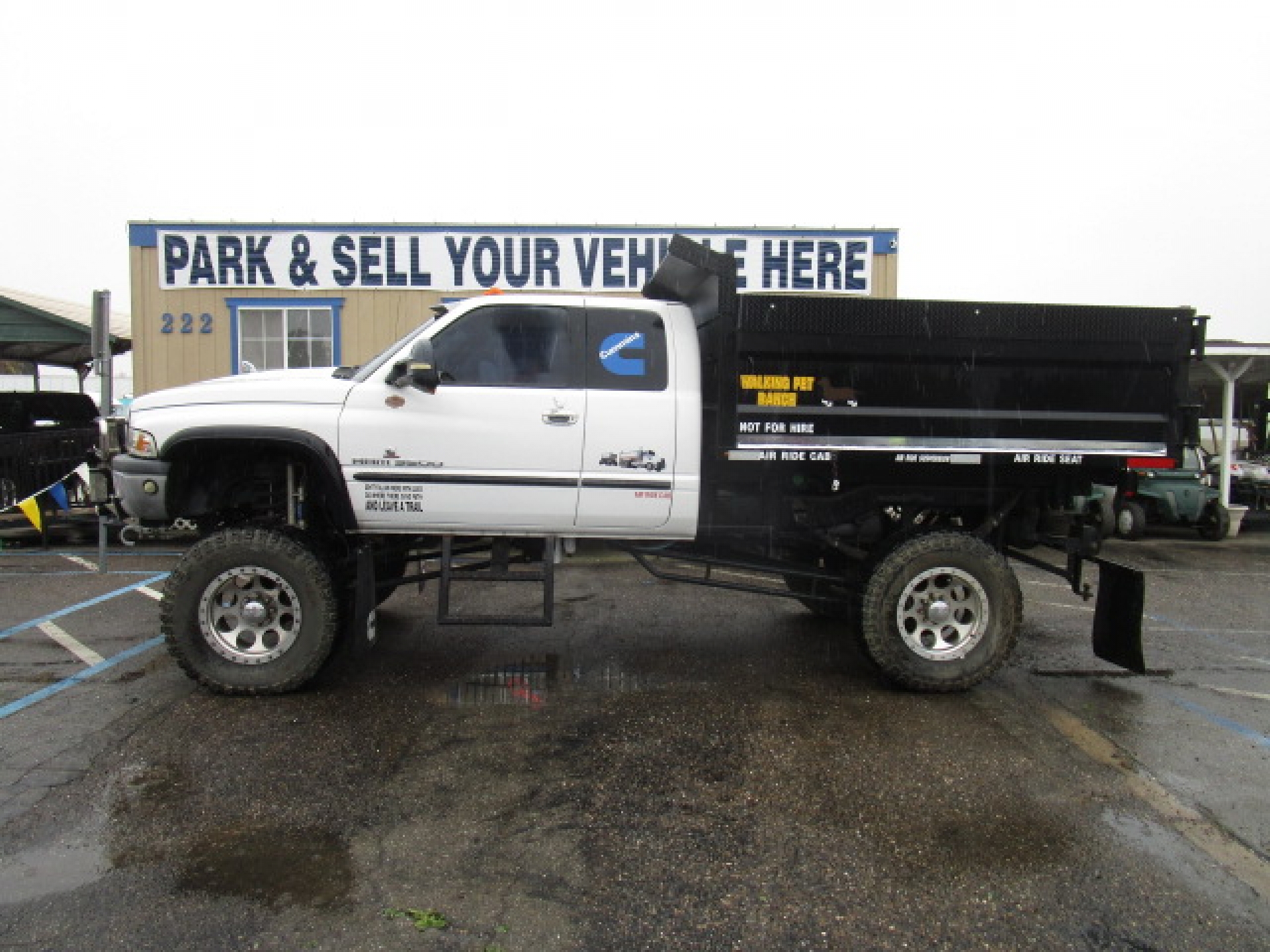 1999 Dodge 4X4 Dump Bed 3500 Diesel Truck