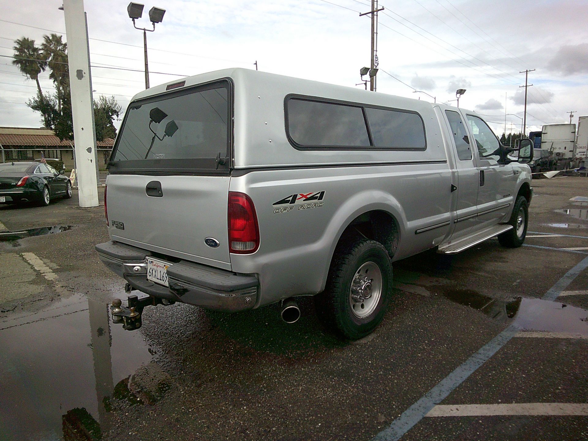 Truck for sale 1999 ford f250 super duty diesel longbed w campershell
