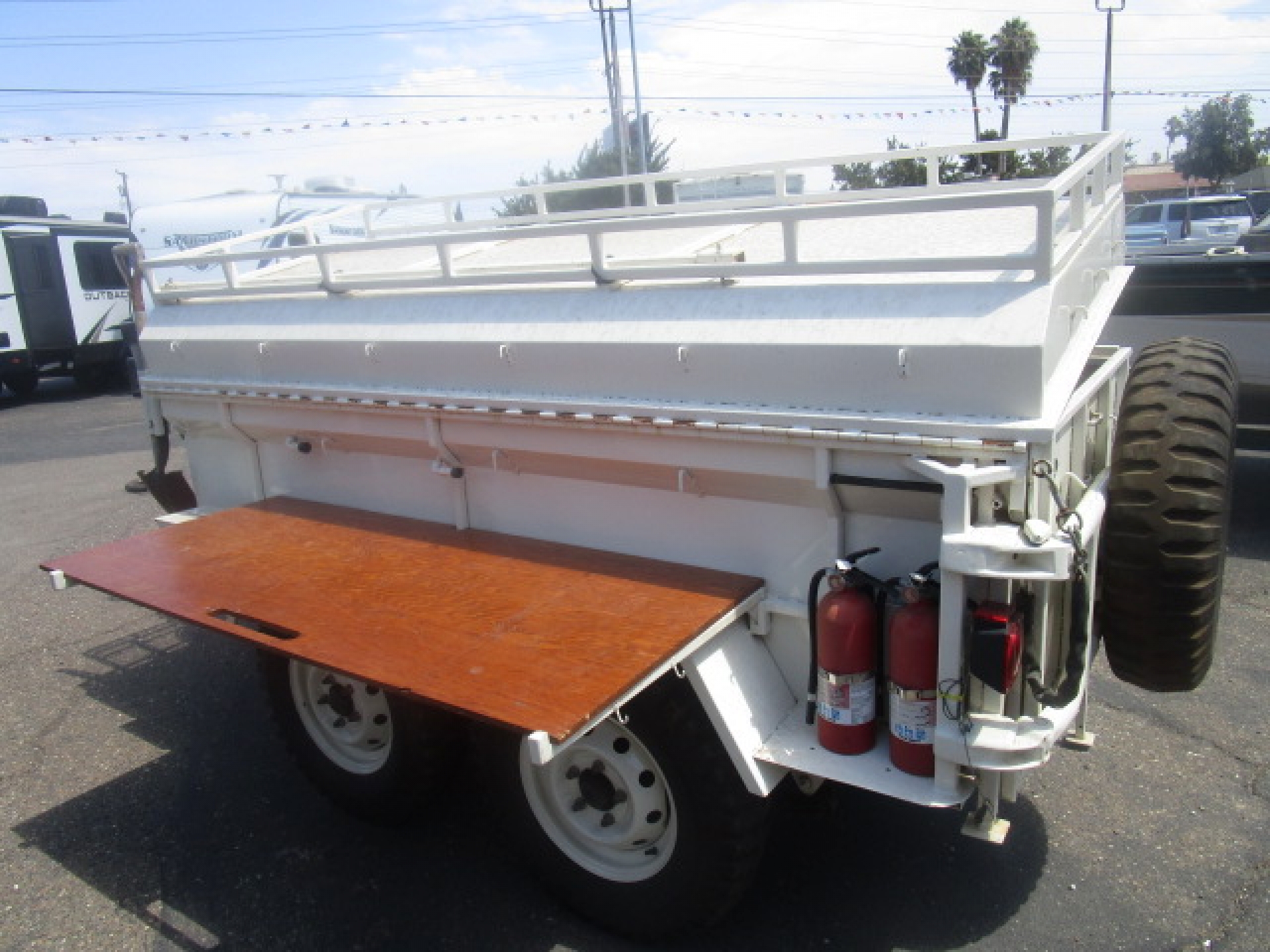 2001 Custom Built 12x16x5 Military Tent Trailer
