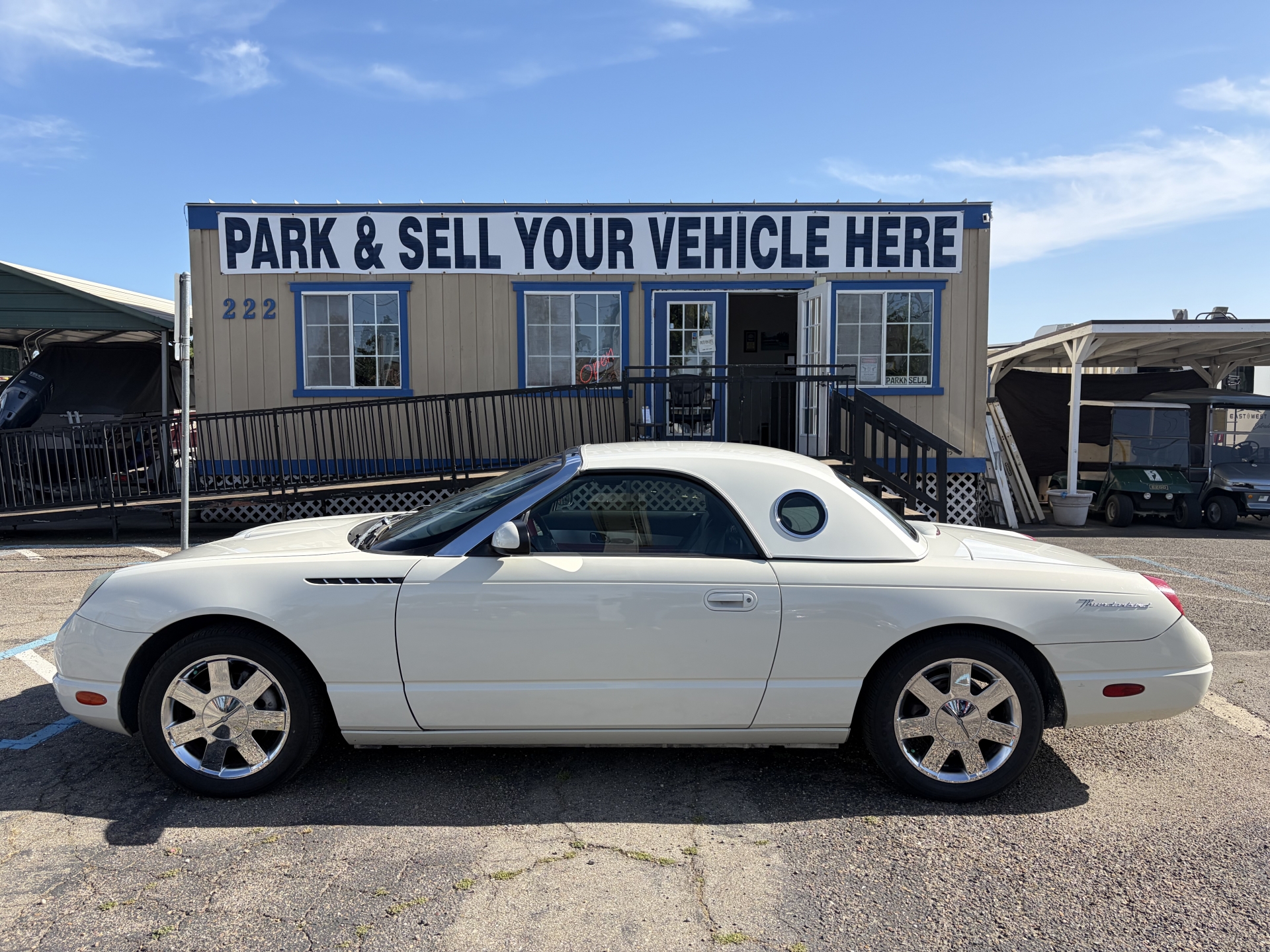 2002 Ford Thunderbird Hard Top Convertible