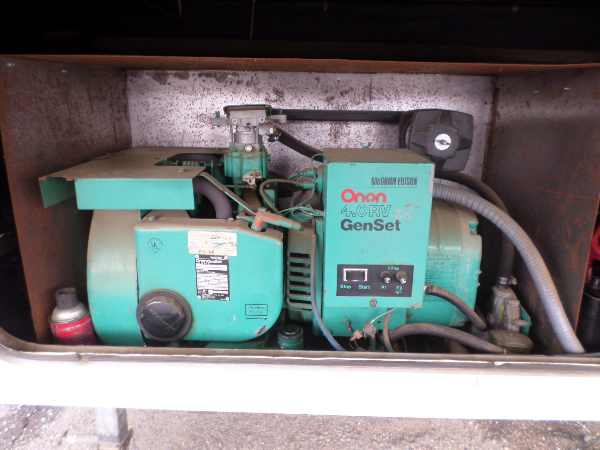 2002 Onan 4.0 RV GenSet 4 BFA-1R/16004C Propane Motorhome Generator