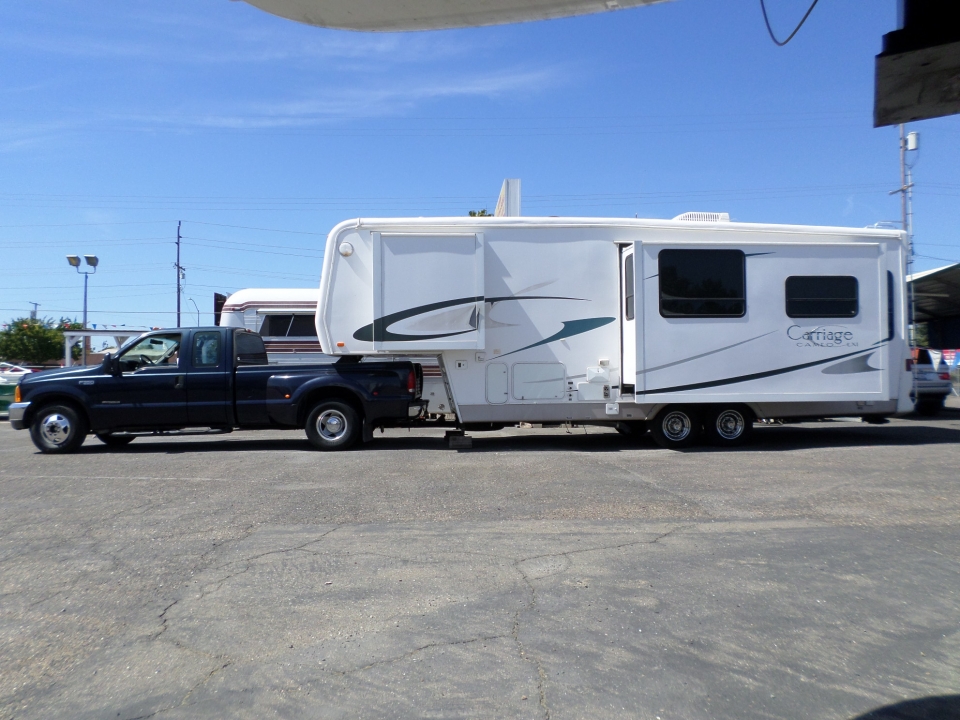 2003 Carriage Cameo LX1 5th Wheel and 1999 Ford F350 Diesel Dually Combo
