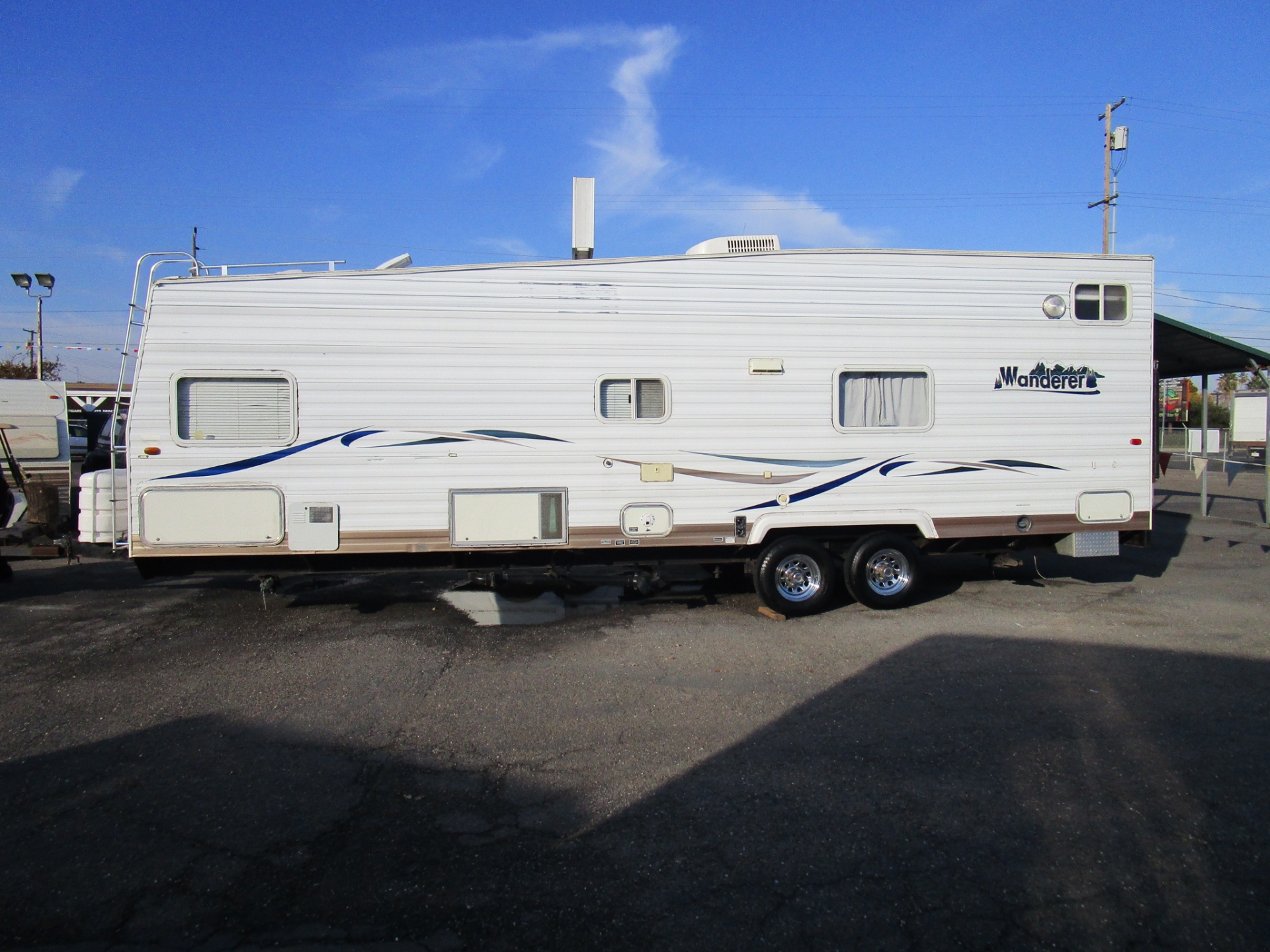 Rv For Sale 03 Thor Wanderer Toy Hauler 28 In Lodi Stockton Ca Lodi Park And Sell