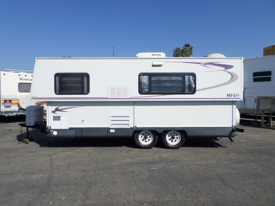 RV for sale 1978 Hilo Pop Up Vintage Trailer Retro Camper 17' in Lodi Stockton CA Lodi Park