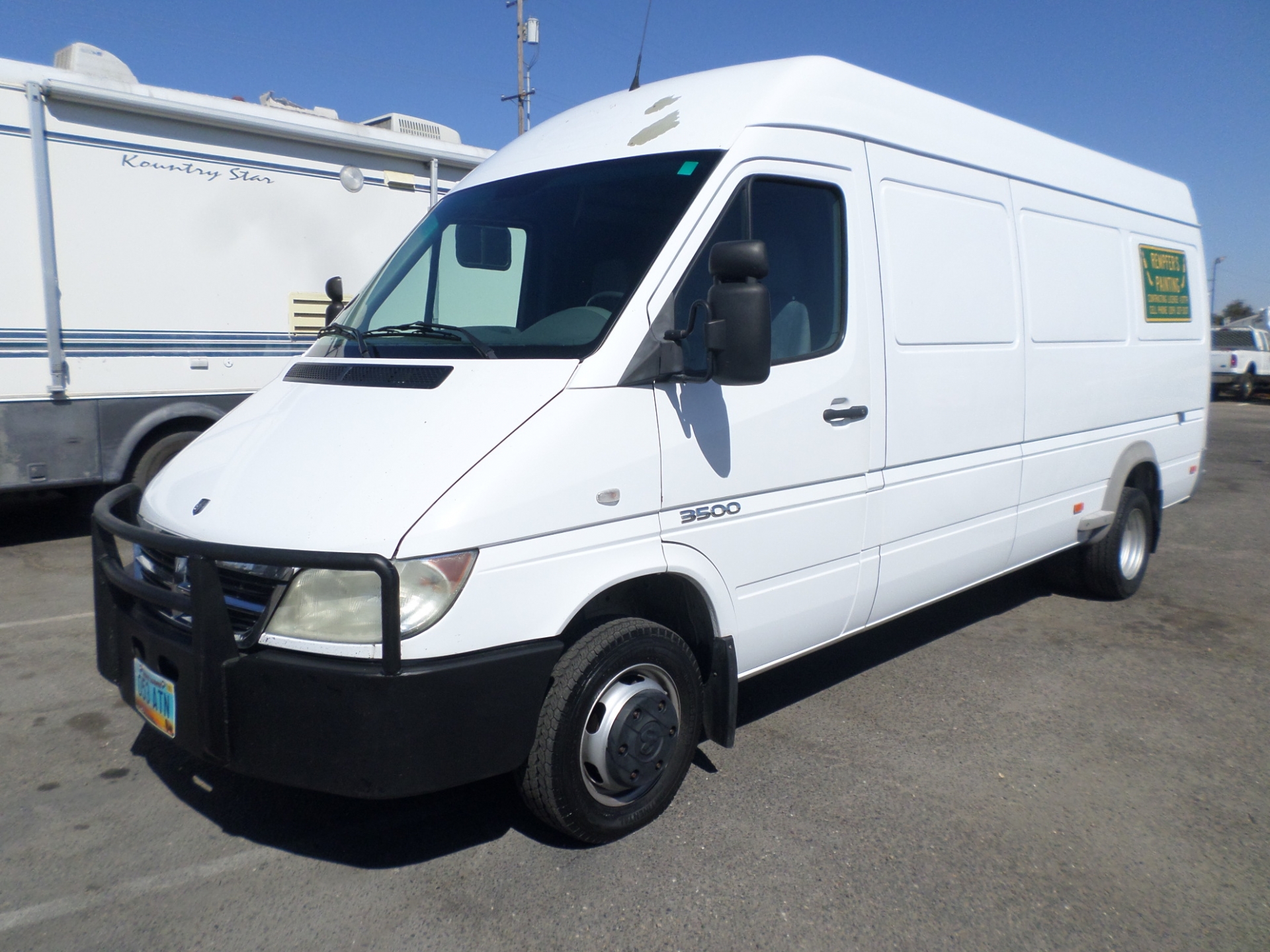 Commercial equipment for sale: 2005 Dodge 3500 Diesel Sprinter Van in 2005 Dodge Sprinter 3500 Towing Capacity