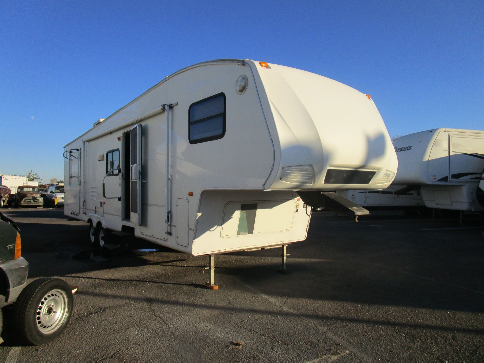RV for sale: 2007 Keystone Cougar 310SRX Fifth Wheel Toy Hauler 35' in 2007 Keystone Cougar 5th Wheel For Sale