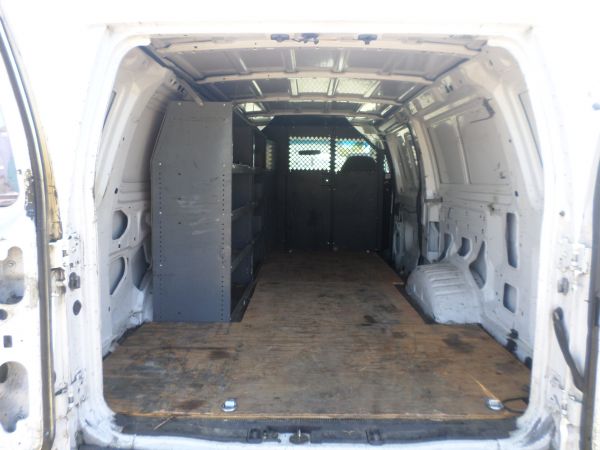 2008 Ford e350 cargo van for sale #4
