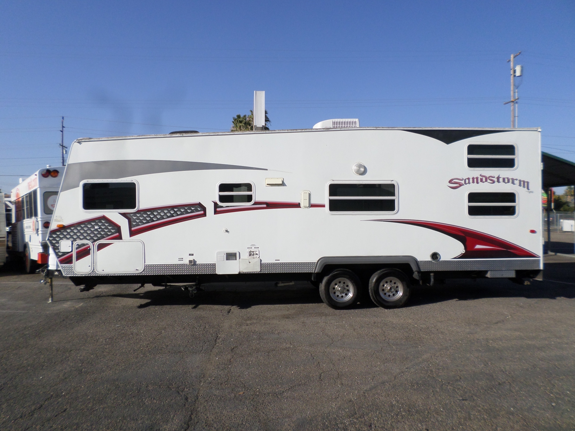 2008 Forest River Sandstorm Toy Hauler