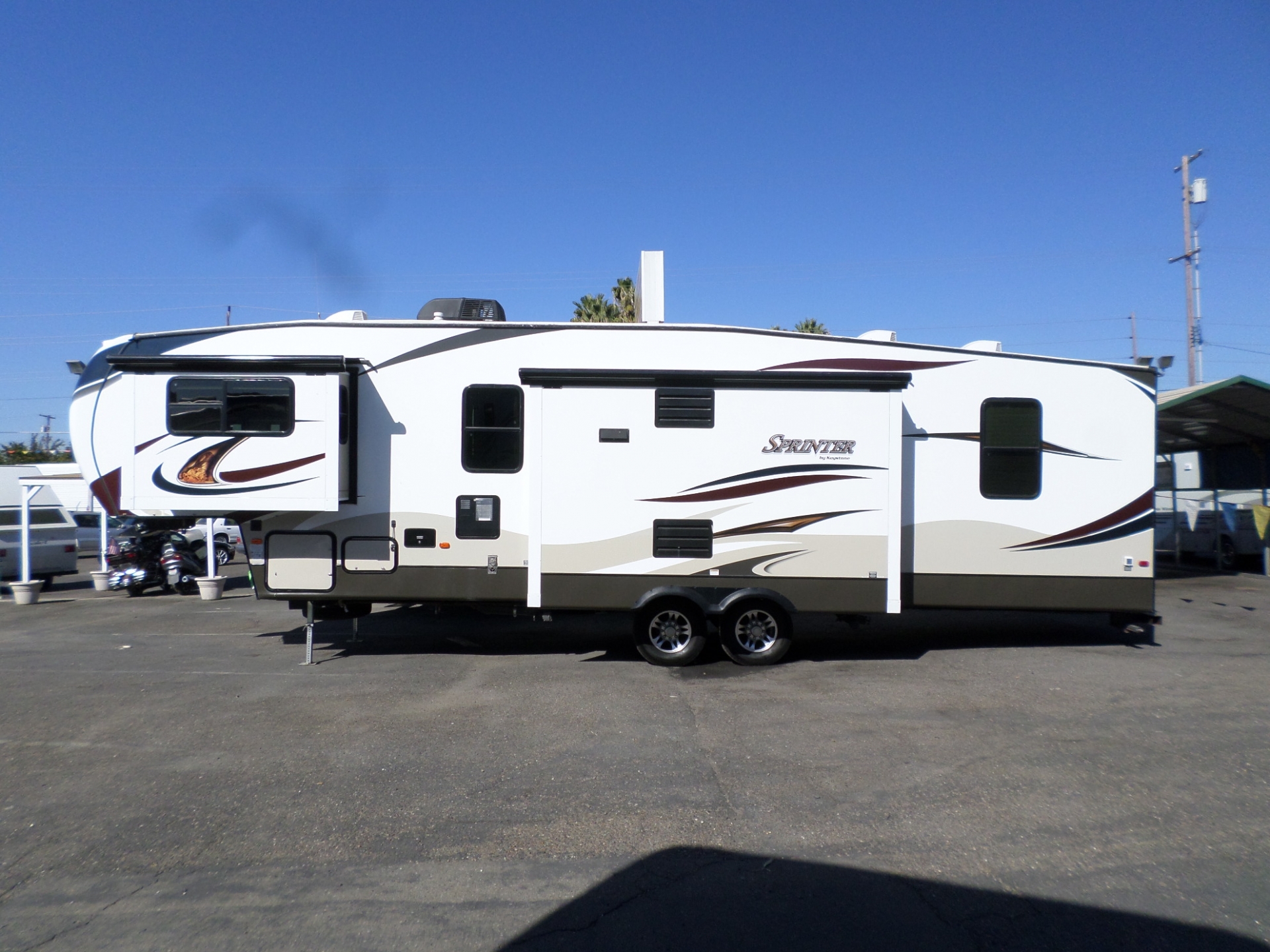 RV for sale 2014 Keystone Sprinter 5th Wheel 38' in Lodi Stockton CA