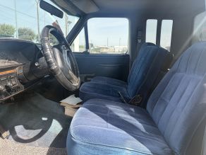 1990 Ford F-350 XLT Lariat Dually Deisel Flat Bed Truck Photo 5