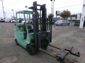 1996 Mitsubishi 5000lbs forklift Photo 2