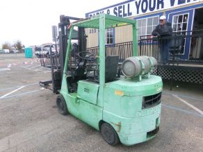 1996 Mitsubishi 5000lbs forklift Photo 3