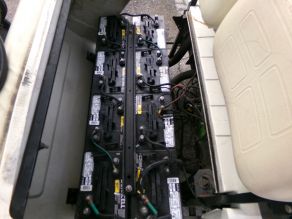 2002 ParCar 48 Volt Electric Golf Cart Photo 6