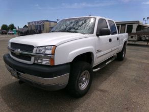 2003 Chevy Silverado 2500 LT Crew Cab Duramax Diesel Photo 2