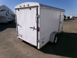 2006 Haulmark Enclosed Utility Trailer Photo 3
