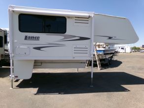 2007 Dodge 1 Ton Dually  and Lance 951 Cab Over Camper Combo Photo 6