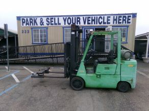 1996 Mitsubishi 5000lbs forklift Photo 1