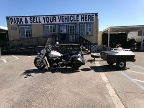 2007 Yamaha V Star 1300 Touring Motorcycle W Trailer